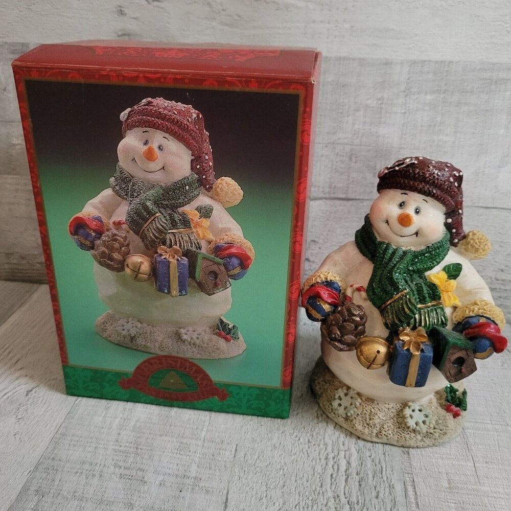 Decorative Snowman From the Christmas Fantasy LTD Wonderland Snowman Collection